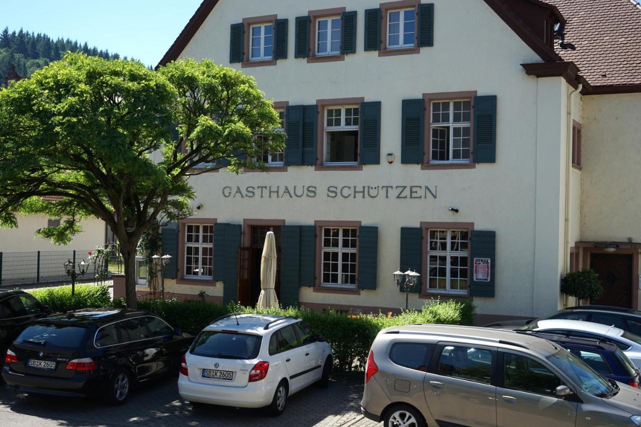 Hotel Gasthaus Schuetzen Freiburg im Breisgau Exteriör bild